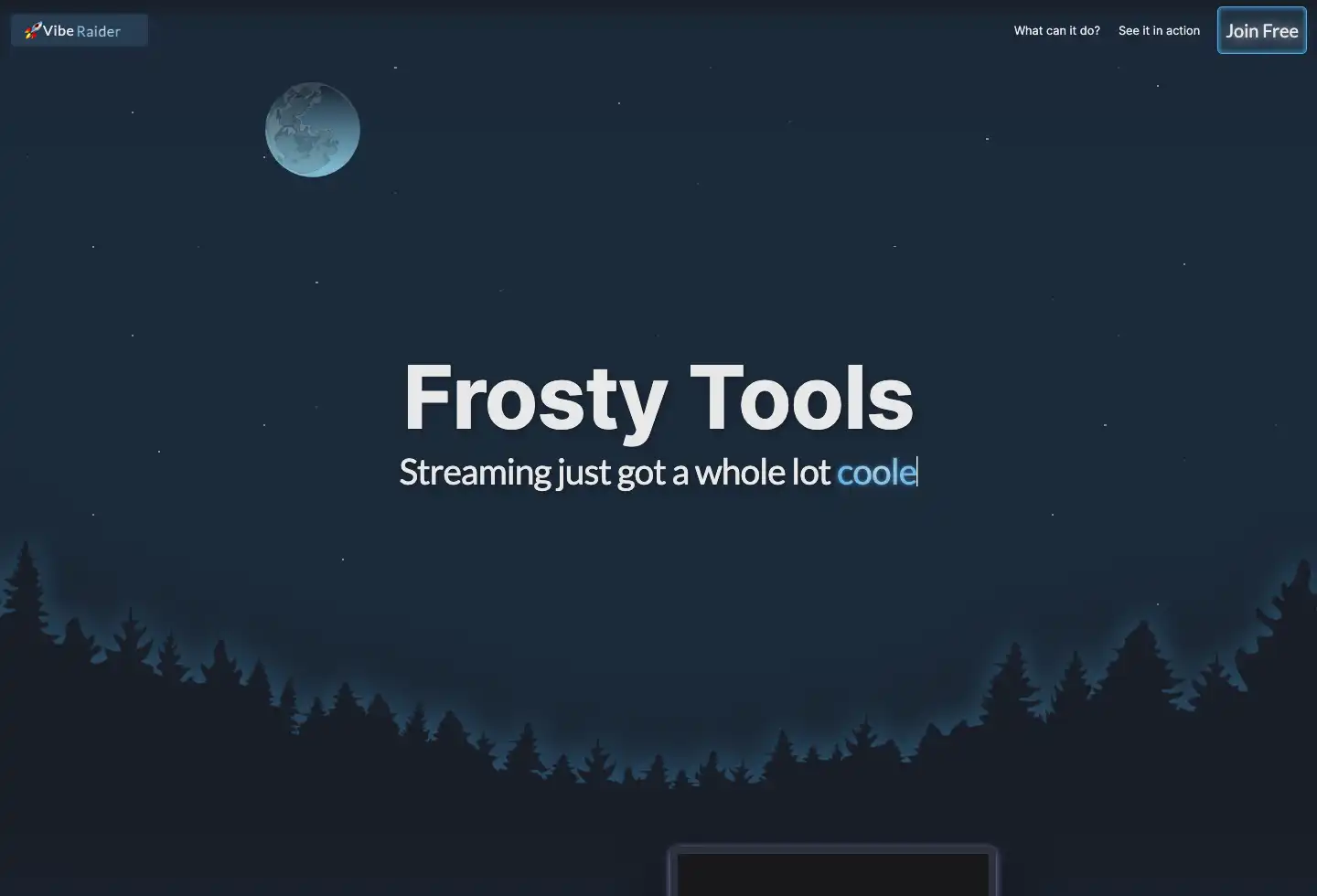 Frosty Tools | Streaming just got a whole lot cooler.